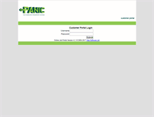 Tablet Screenshot of panicjobentry.com